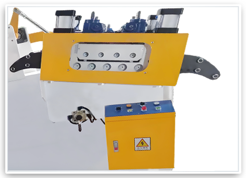 GO-A Medium And Thick Plates Straightener Cum Decoiler For Sheet Thickness: 1mm~4.5mm