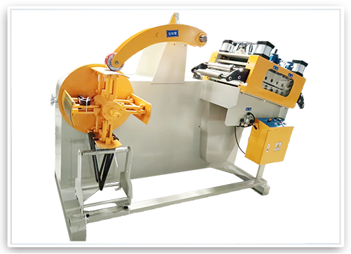 GO-A Medium And Thick Plates Straightener Cum Decoiler For Sheet Thickness: 1mm~4.5mm