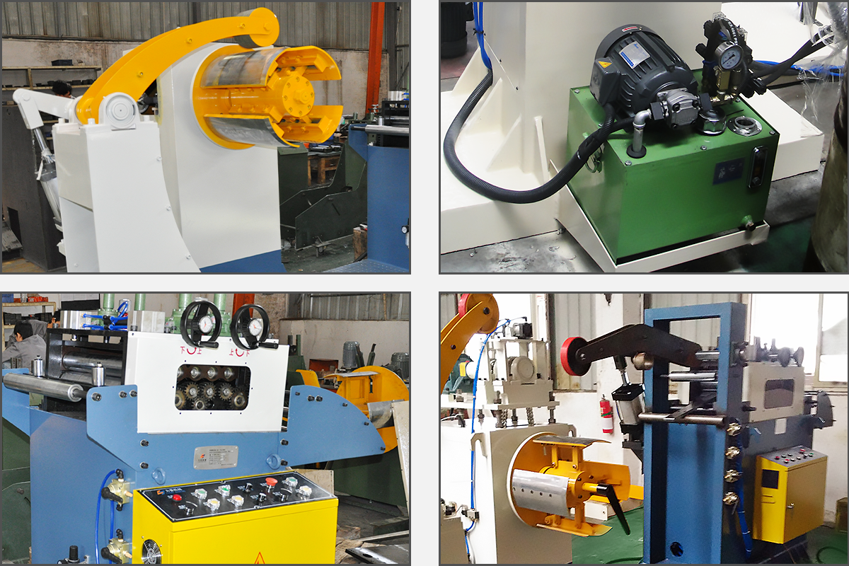 TGL-A Type Straightener With Uncoiler For Sheet Thickness: 0.5mm~4.5mm