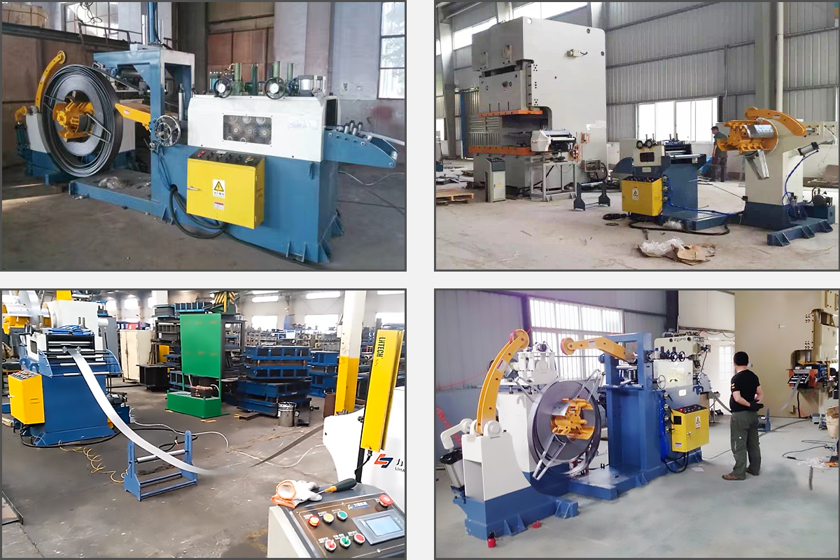 TGL-A Type Straightener With Uncoiler For Sheet Thickness: 0.5mm~4.5mm