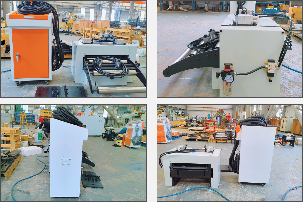 NCH Type NC Servo Roll Feeder For Sheet Thickness: 0.5mm~6.0mm, Pneumatic Release System