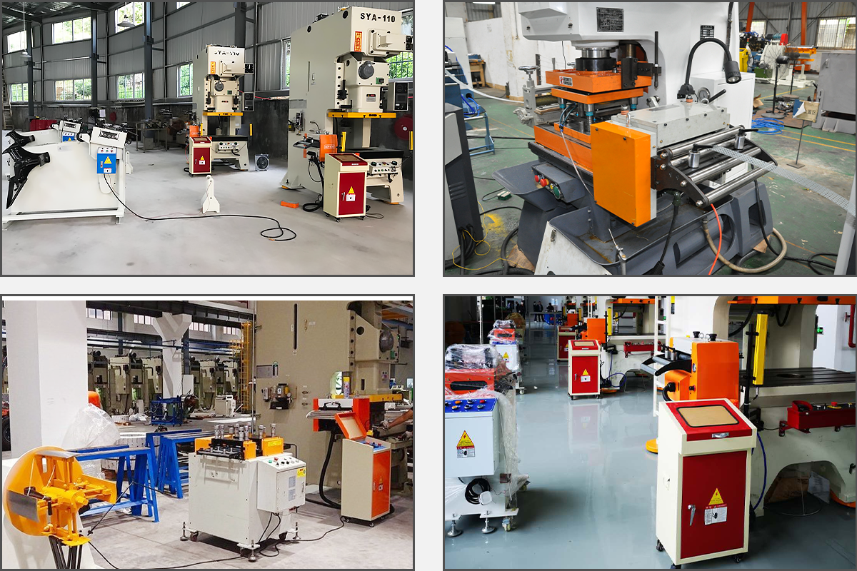 JNC Type NC Servo Roll Feeder For Sheet Thickness: 0.2mm~2.5mm, Mechanical Release System