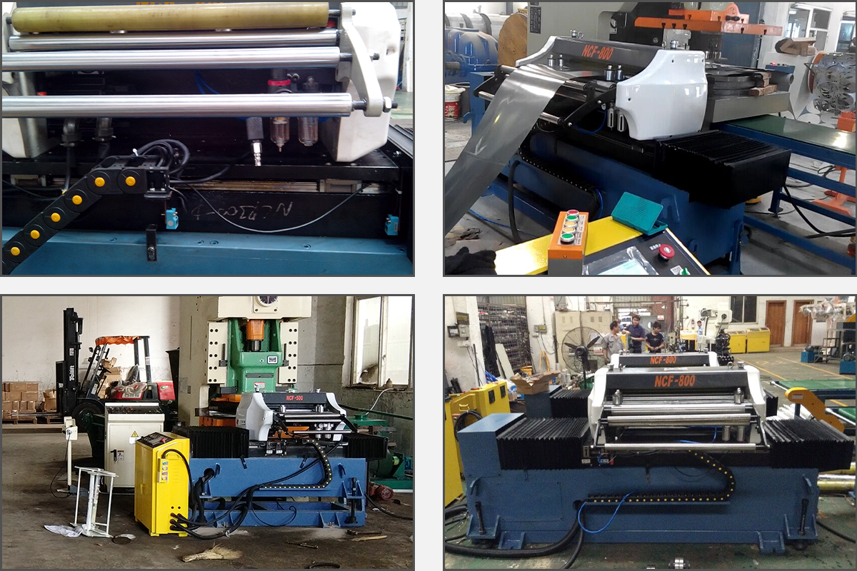 NC-P Type Zigzag Servo Roll Feeder For Sheet Thickness: 0.2~3.5mm