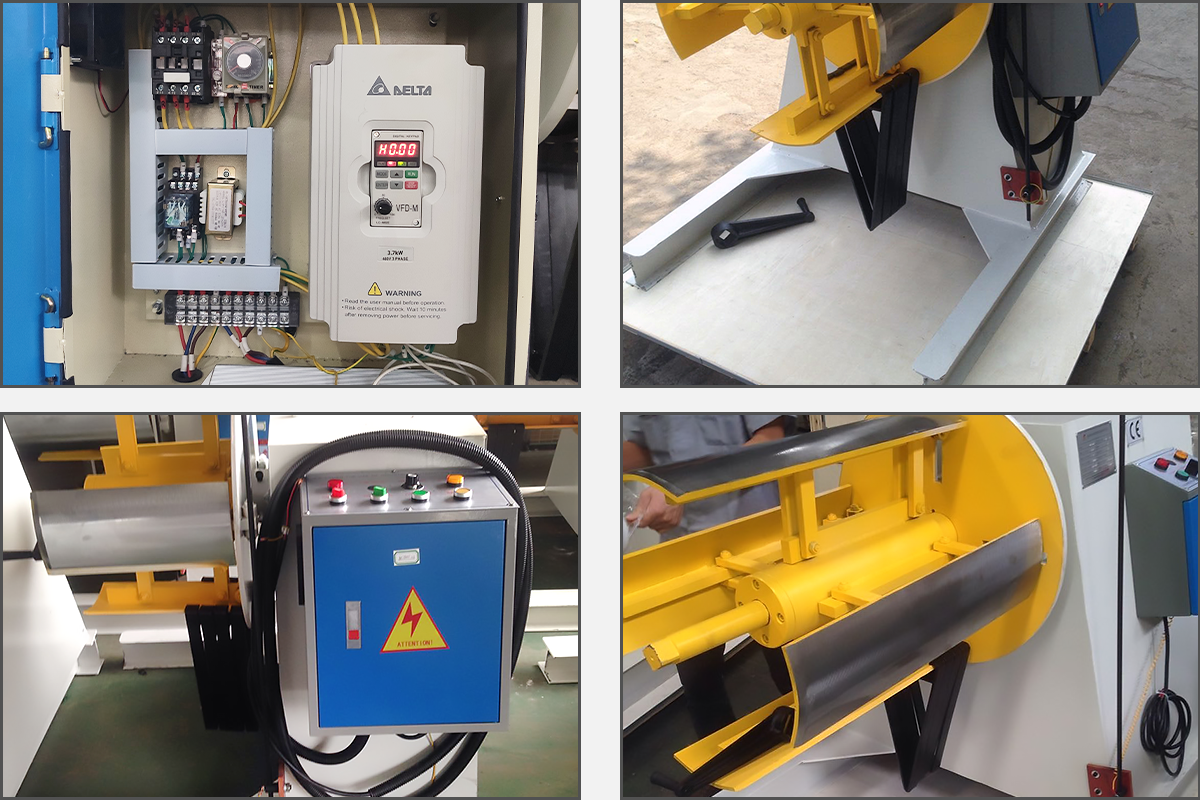 Automatic uncoiling machine MT series decoiler machine