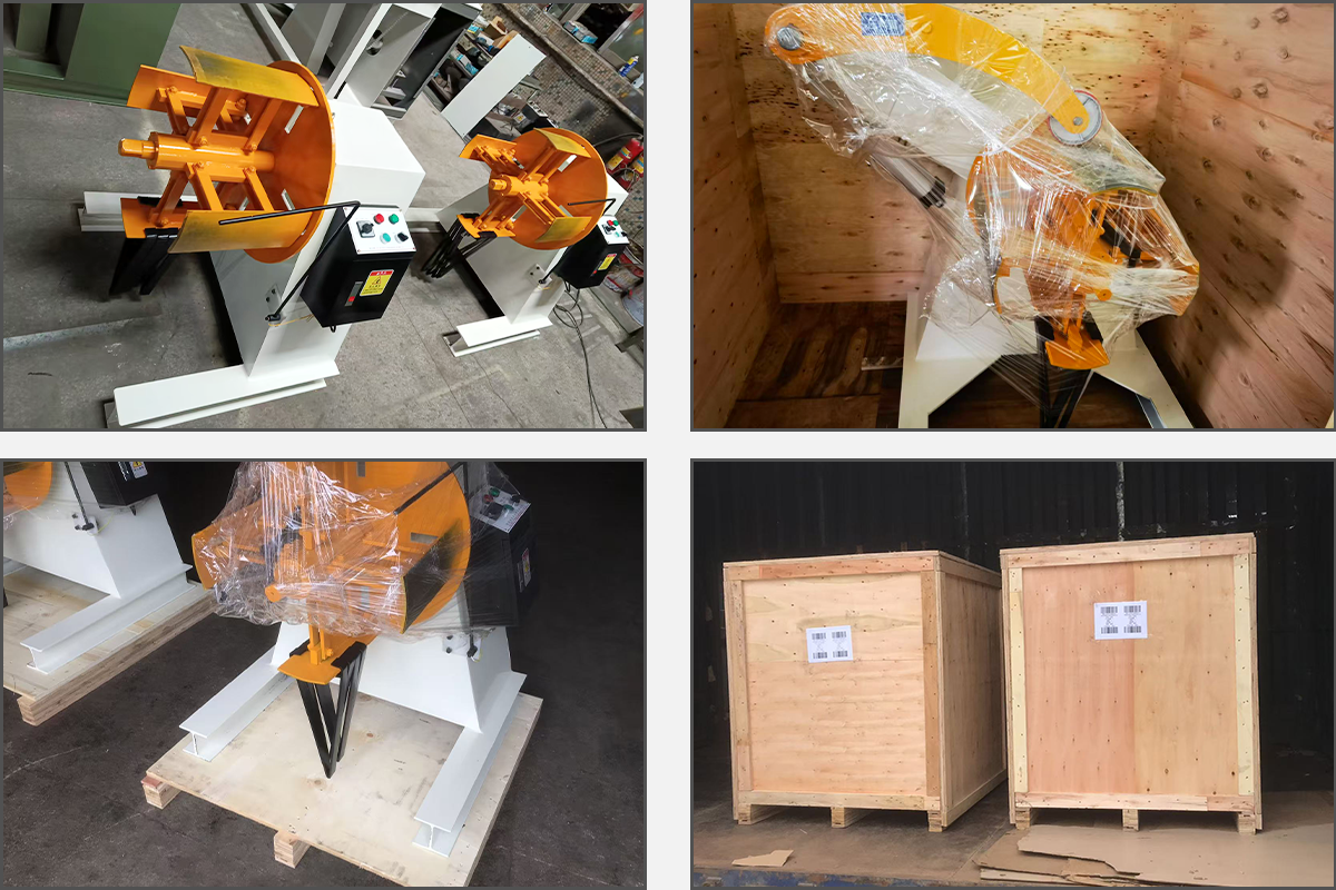 Automatic uncoiling machine MT series decoiler machine