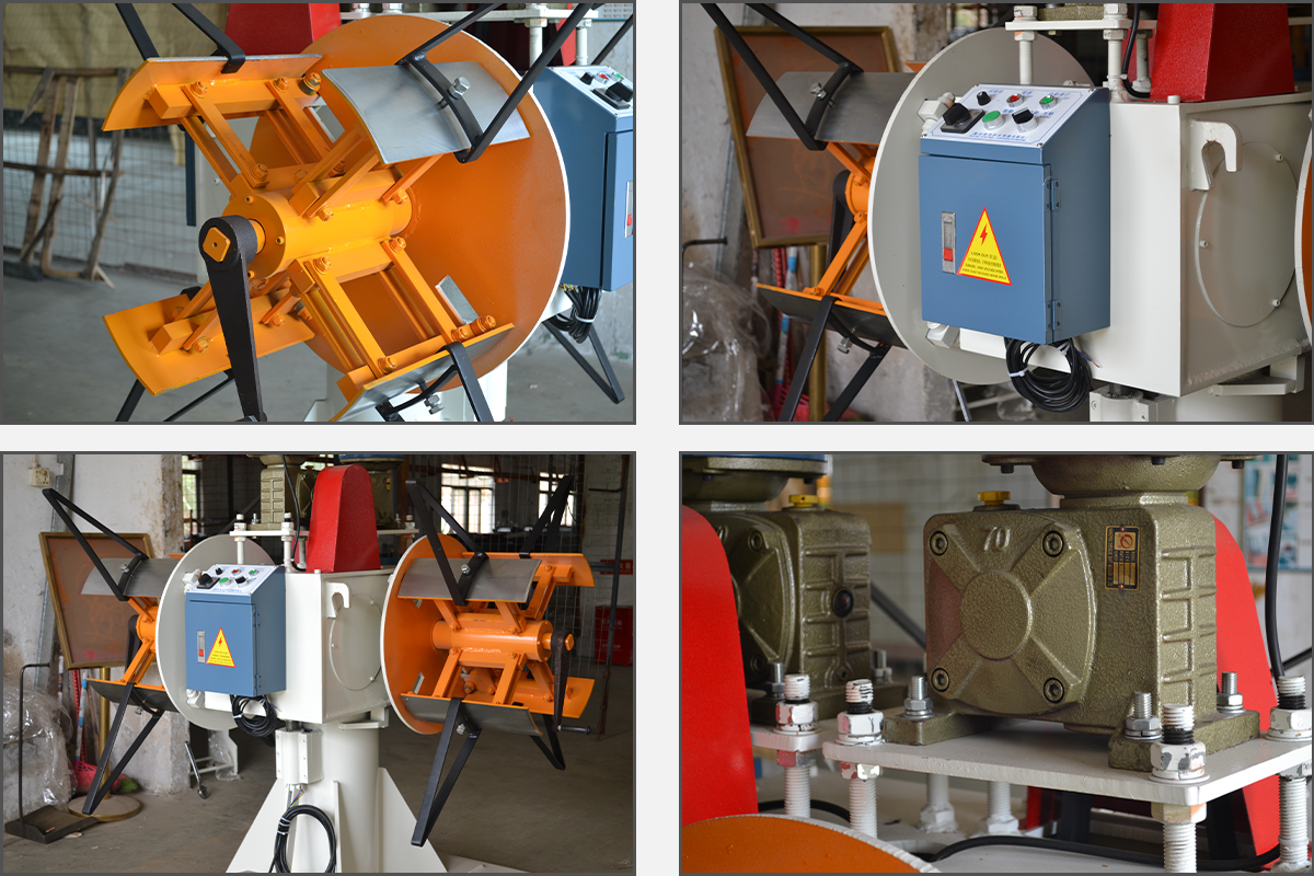 Double heads uncoiler machine metal sheet decoiler electrical machinery with motor power and speed control box Double heads uncoiler machine metal sheet decoiler electrical machinery with motor power and speed control box