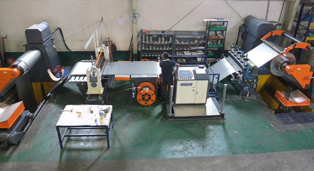 High Speed Precision Slitting Line For Thick Plate