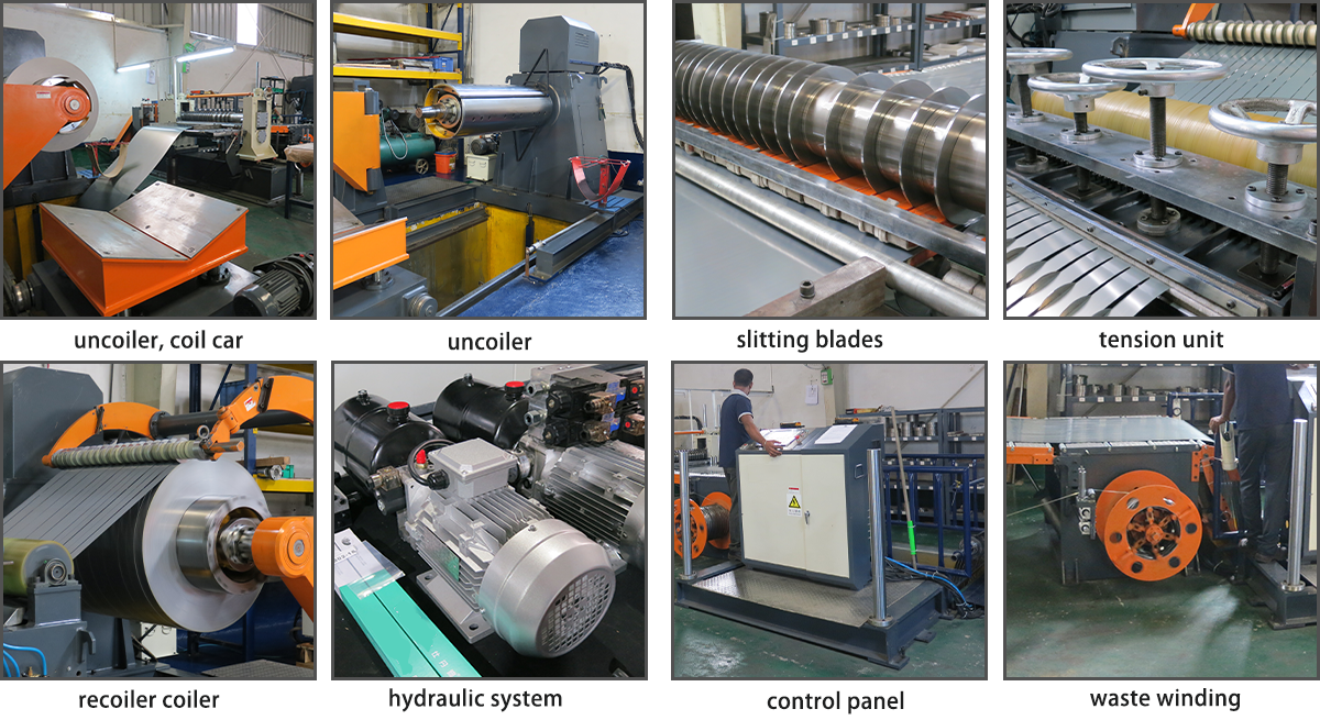 High Speed Precision Slitting Line For Thick Plate