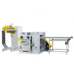 What is a cut to length line used for in metal coil processing?