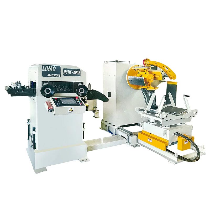 NCHF Type Straightener Feeder & Uncoiler 3 In 1 Machine For Sheet Thickness: 0.2mm~2.0mm