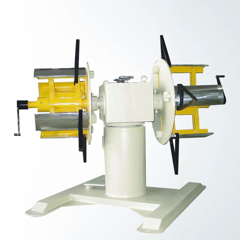 Double ends decoiler machine material equipment recoiling supplier