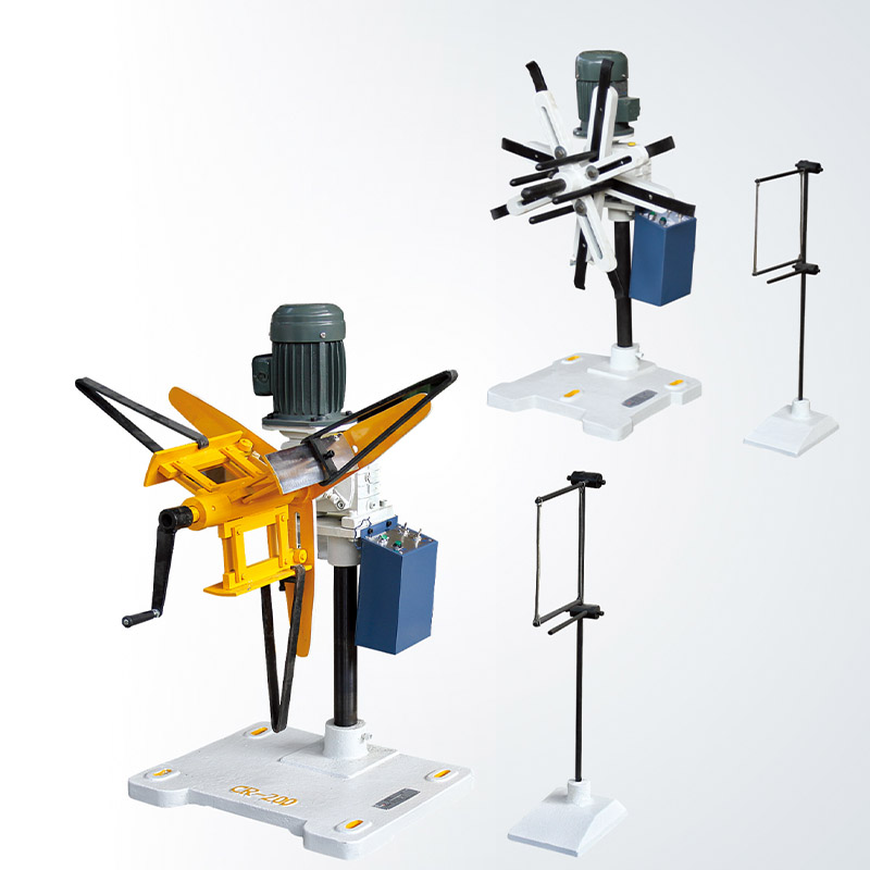 Manual uncoiler machinery CR-80 Decoiler accept 150mm width material contact induction equipment