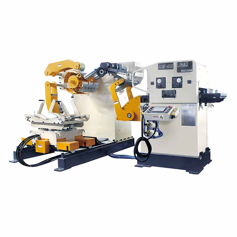 NCMF Type Straightener Feeder & Uncoiler 3 In 1 Machine For Sheet Thickness: 0.2mm~3.2mm