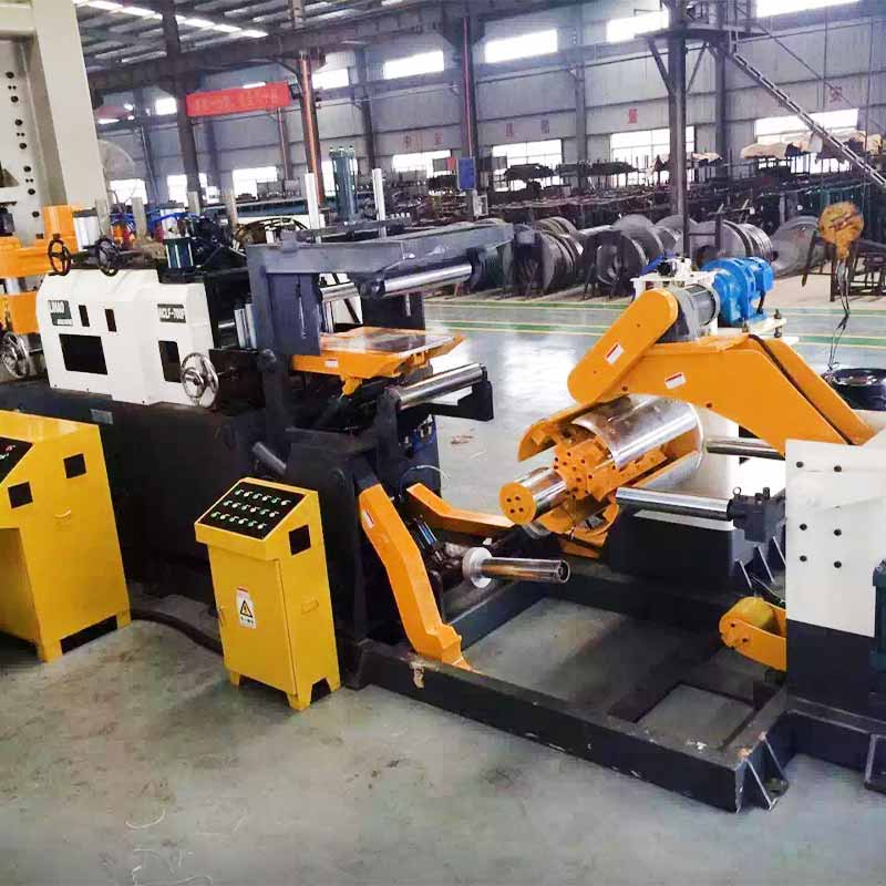 NCLF Type Straightener Feeder & Uncoiler 3 In 1 Machine For Sheet Thickness: 2.0mm~9.0mm