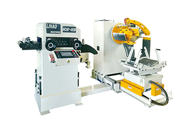 How do I install a three-in-one servo feeder.