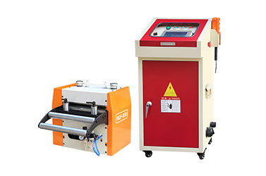 Application of automatic feeder cutting plate stamping production line.