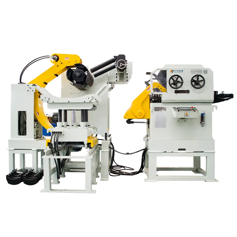 NCSF Type Straightener Feeder & Uncoiler 3 In 1 Feeder For Sheet Thickness: 0.8mm~6.0mm