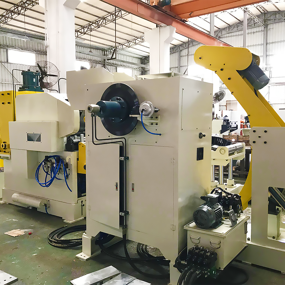 NCLF Type Straightener Feeder & Uncoiler 3 In 1 Machine For Sheet Thickness: 1.0mm~8.0mm